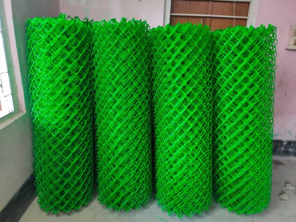 PVC coated chainlink fence